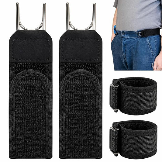FlexHook™ Buckleless Metal Hook Belt – Unisex Elastic Comfort Belt