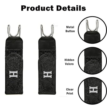 Buckleless Belt Hook Tactical Metal Hook Elastic Belt Unisex