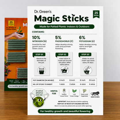 Dr.Green's - Magic Plant Sticks - 25 sticks