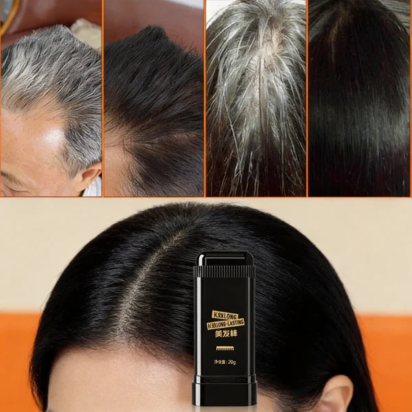 2 in 1 Hair Color Dye Stick Comb Safe-And Waterproof