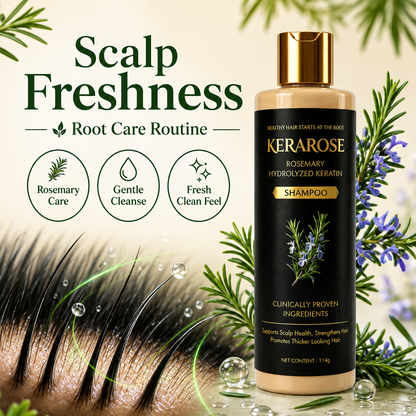 KOSBIA Kerarose Rosemary Shampoo for Hair Regrowth  - BUY 1 GET 1 Free