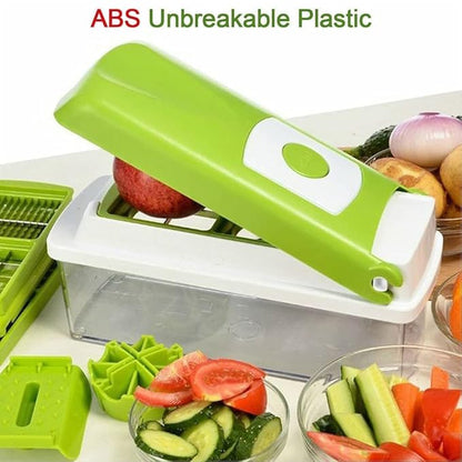 13 IN 1 CHOPPER, Fruits & Vegetable Cutters, Grater Peeler Chipser (RANDOM COLOR)