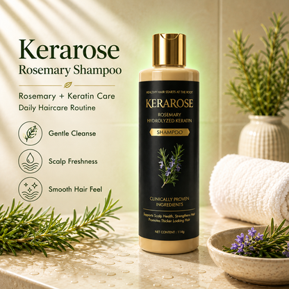 KOSBIA Kerarose Rosemary Shampoo for Hair Regrowth  - BUY 1 GET 1 Free