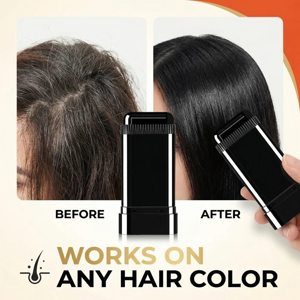 2 in 1 Hair Color Dye Stick Comb Safe-And Waterproof