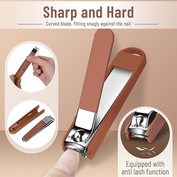 8 in 1 Nail Clipper Set – Professional Manicure & Pedicure Kit