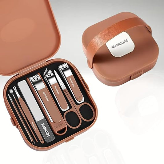 8 in 1 Nail Clipper Set – Professional Manicure & Pedicure Kit