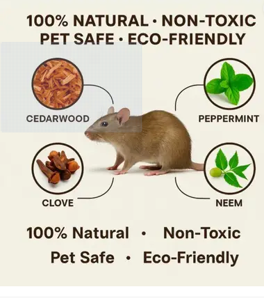 AI Rat Repllent Spray(pack of 2)